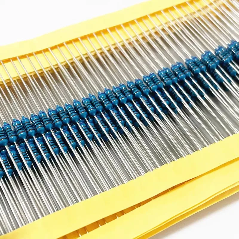 20PCS/LOT High precision metal film resistance 1/4W 0.1% 25PPM 1/1000th 1K 10K 50 150 200 250R 500R 1M
