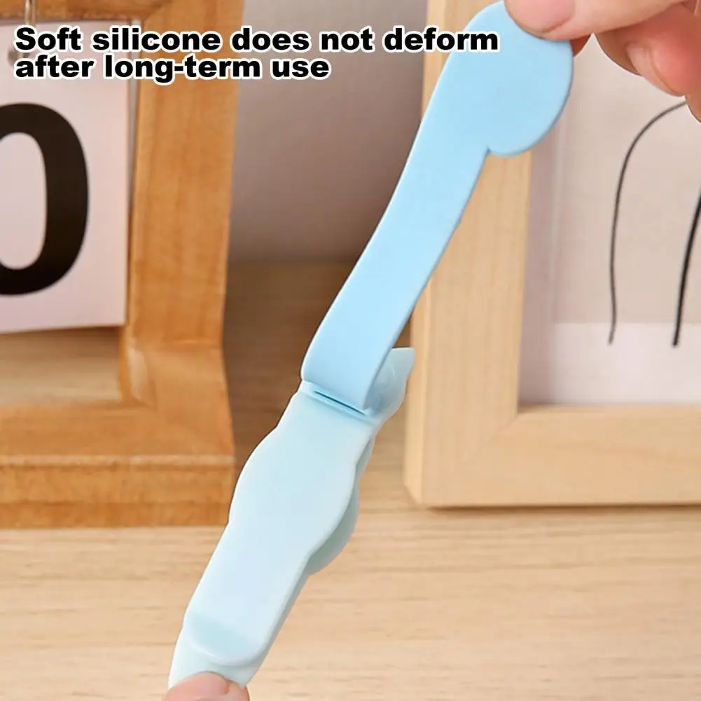 Easy to Carry Bookmark 3pcs Automatic Silicone Bookmark Clips Page Markers Soft Book Clips for Easy Reading Book Page Holding