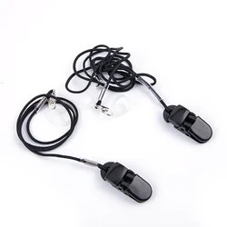 Hearing Aids Clip Holder Transparent 1/2 Rings Anti-Lost Lanyard Safety Behind The Ear Hearing Aids Accessory for Children Adult