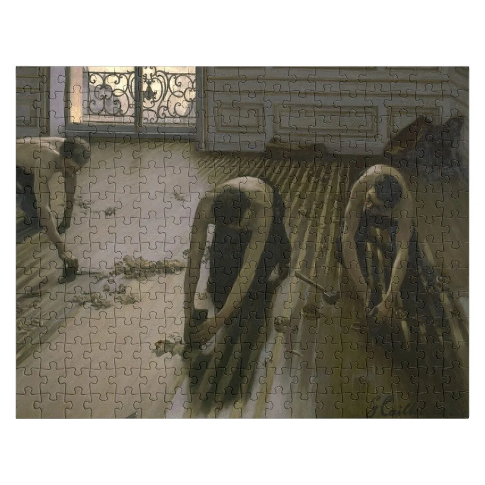 

The Floor Scrapers (Les raboteurs de parquet) - Caillebotte Jigsaw Puzzle Custom Wooden Puzzle Personalised Toys