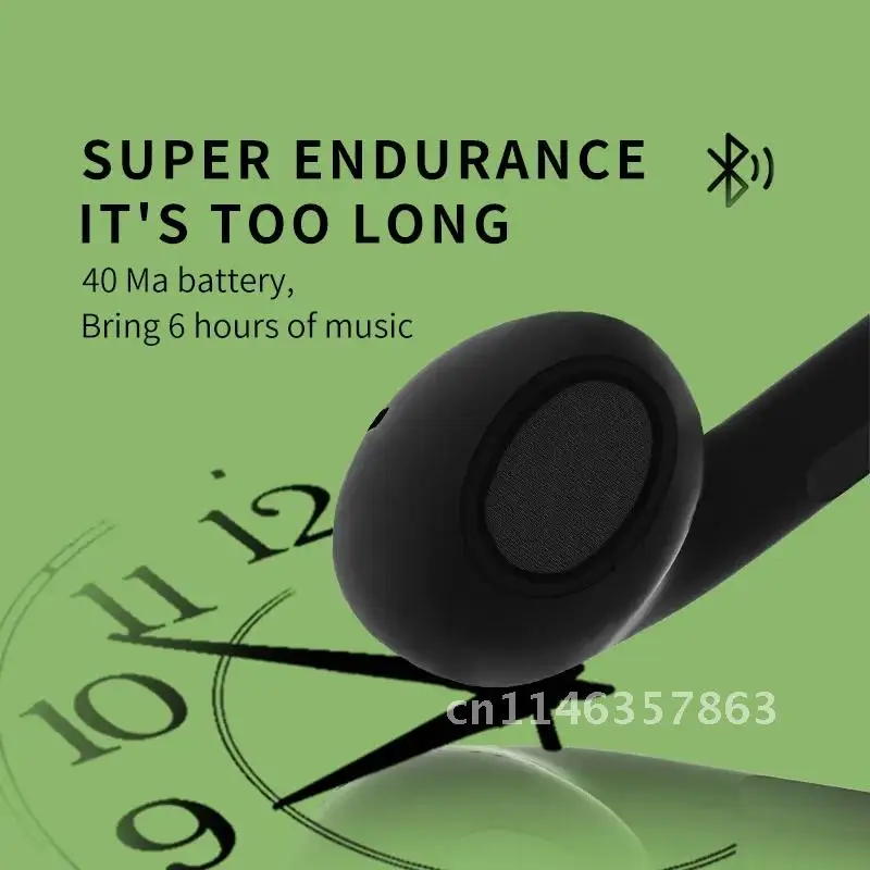 

Wireless Bluetooth Headset Mini TWS Sports Earphone Dual Stereo HIFI Headphone M6 220Mah