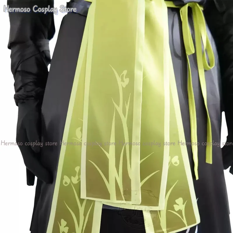 Presale Zilu Cosplay Costume Dress Wig Women Men Black Green Cos Outfit for Carnival Comic Convention Themed Party Dress Up Suit view 6