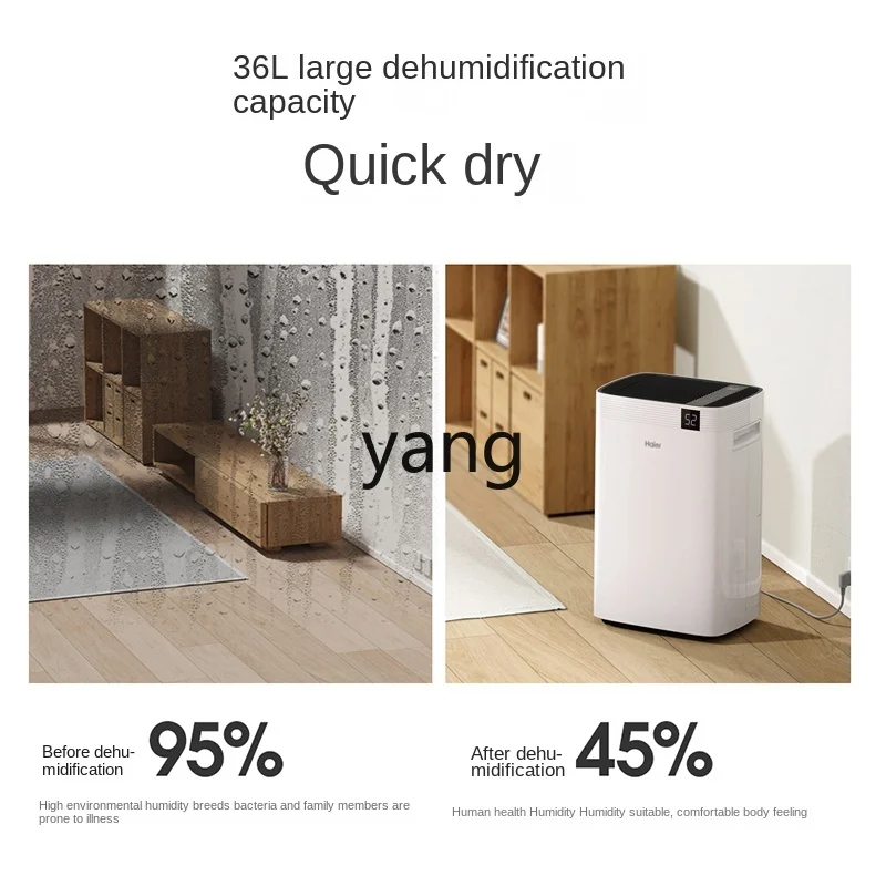 

lCX Home Basement Dehumidifier Room Bedroom Air Moisture Absorber Moisture-Proof Drying Artifact