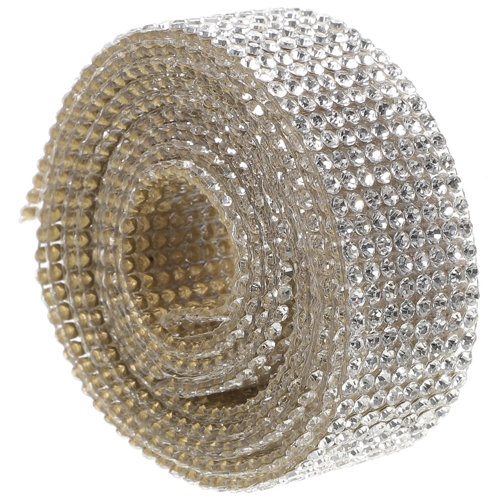 

Adhesive Rhinestone Ribbon Strips Craft Diy Costume Decorative Accessories Self Crystal Diamond Stickers Clothing Wedding