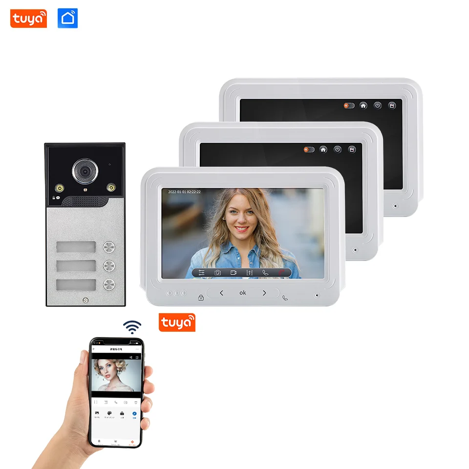 Smart Video Intercom System 2/ - Home Security Units ulasan dan harga