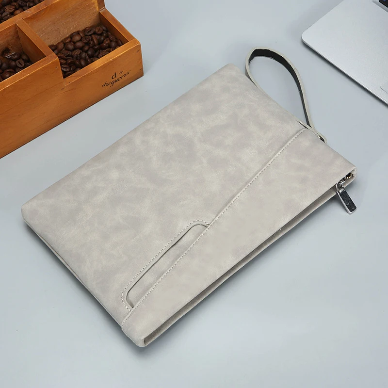 New men's hand-held bag with large capacity business leisure retro fashion envelope bag