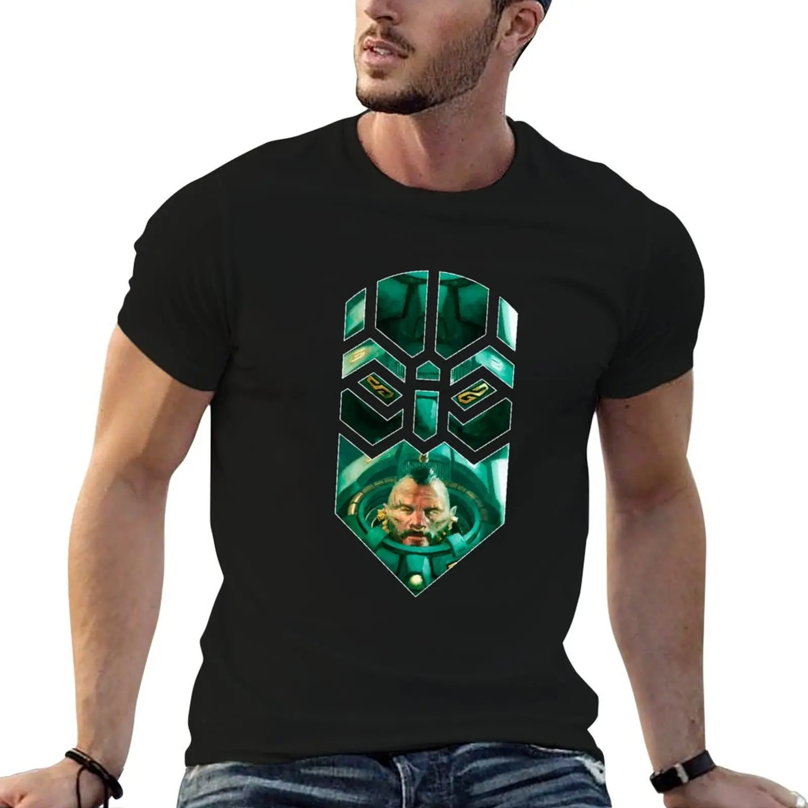 

Leagues of Votann Green Logo T-Shirt t shirt for man graphic t shirts for man T-Shirt