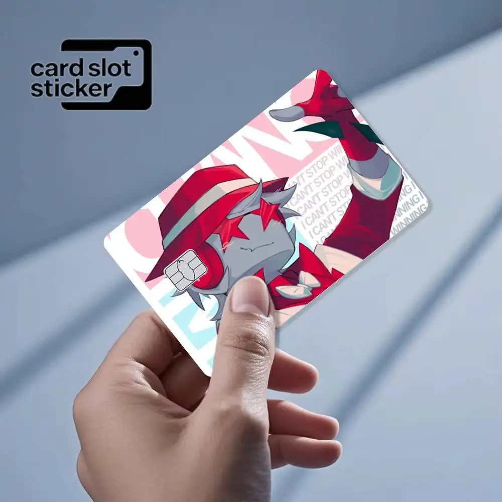 Forsaken Chance CH 777 Game  Credit Card HD Stickers Game Card Decal Small Chip Waterproof Sticker Gift