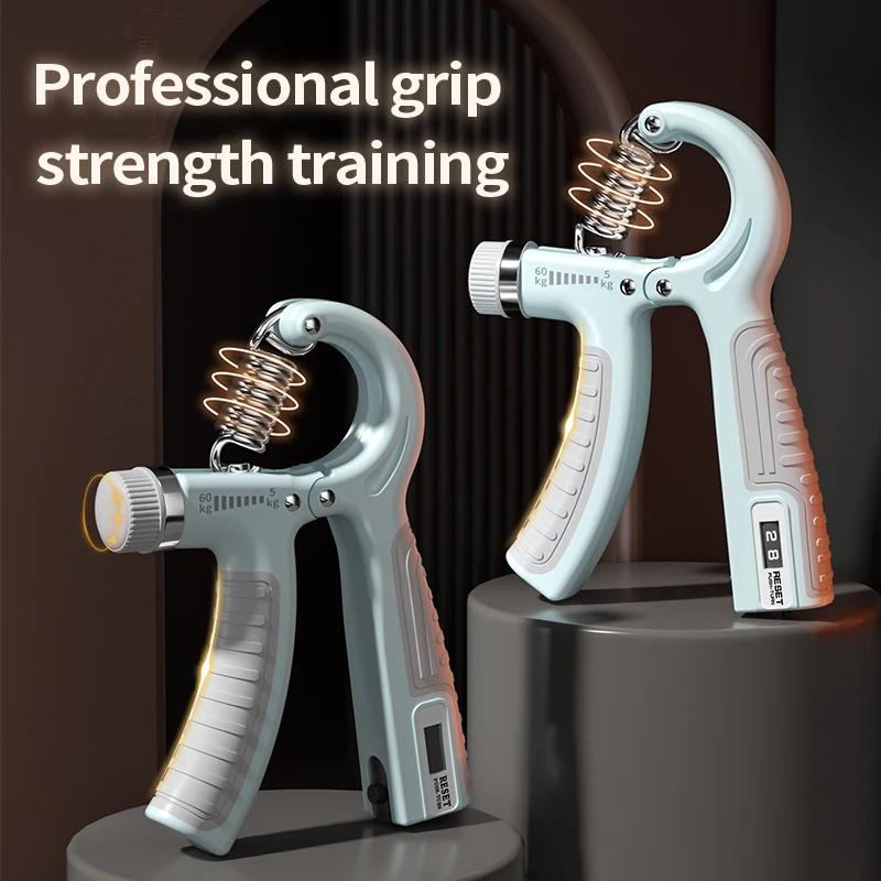 

Portable 5-60kg grip strength trainers adjustable hand grip Heavy Arm Carpal Power Expander