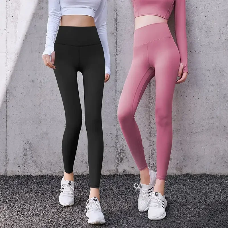 Pantalones de Yoga con entrepierna abierta para mujer, Leggings ajustados con cremallera Invisible, pantalones de cintura alta para parejas al aire libre, talla grande