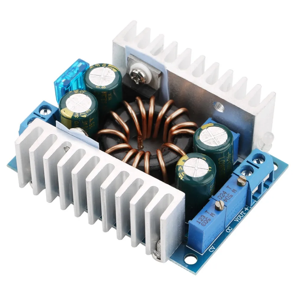 

DC10-32V to DC12-60V DC to DC Power Converter Max 150W Current Adjustable Step Up Module Output 8A Max Boost Module