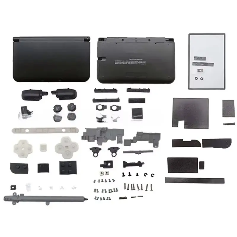 

B03B-Запасные верхняя и нижняя задние крышки для игровой консоли Nintendo 3DS XL LL, передняя и задняя панели корпуса для 3DS XL LL