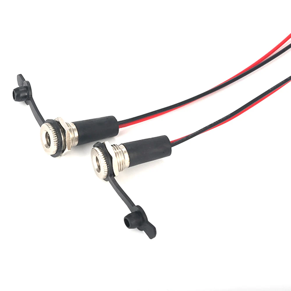 10A IP68 Waterproof 5.5 X 2.1MM 5521/5525 DC Power Socket Female Jack Panel Mount Solder Connector DC-022B Adapter With Nut Snap