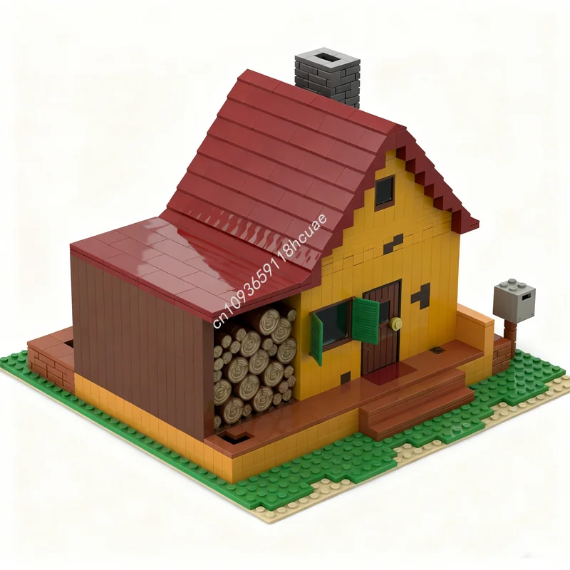 

1527pcs MOC Stardew Valley Standard Player Farmhouse Model Building Blocks Construction Christmas Gifts Brick Toys Kids