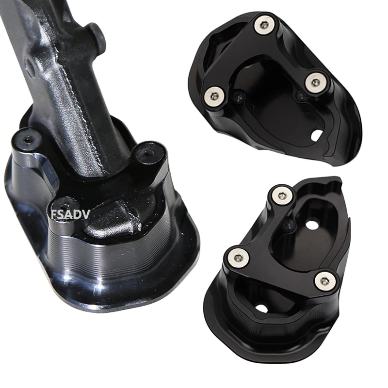 Pour BMW R1300GS ADV R 1300 GS Adventure 2024-2026 Moto – Plaque d'extension de béquille latérale, support de béquille élargi, remplacement