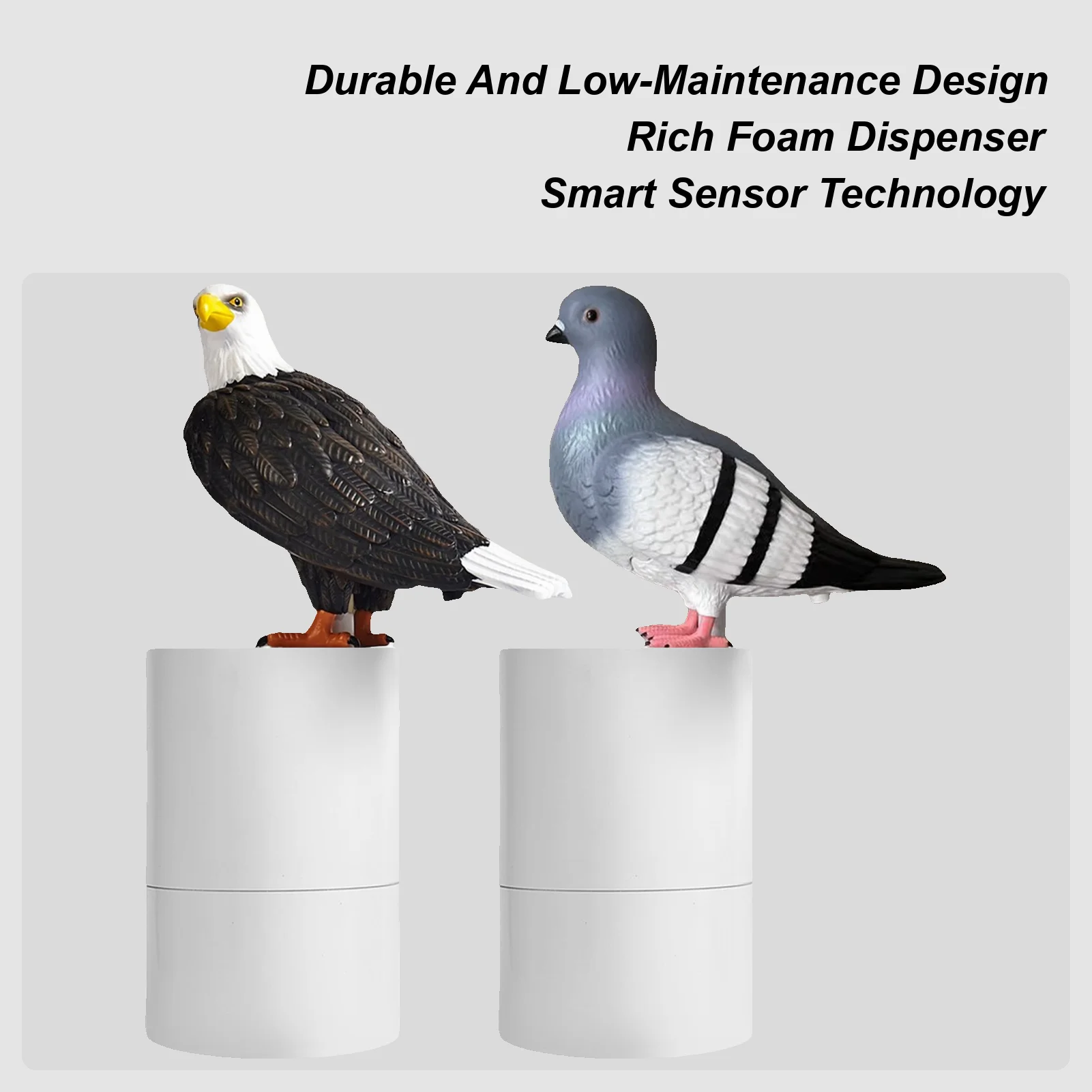 Peace Bird Foam Soap Dispenser Eagle Shape Automatic Soap Dispenser Smart Sensor Touchless Foam Soap Dispenser For Home Kitchen