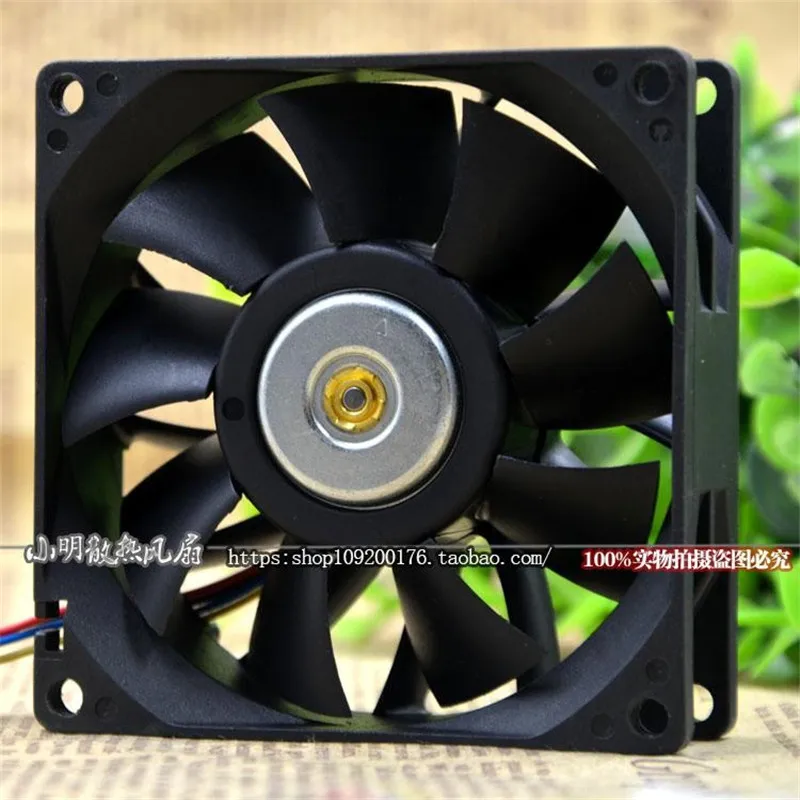 Original FFB0812SH 80 * 80 * 25MM 8CM 12V 0.6A violent high speed chassis server cooling fan