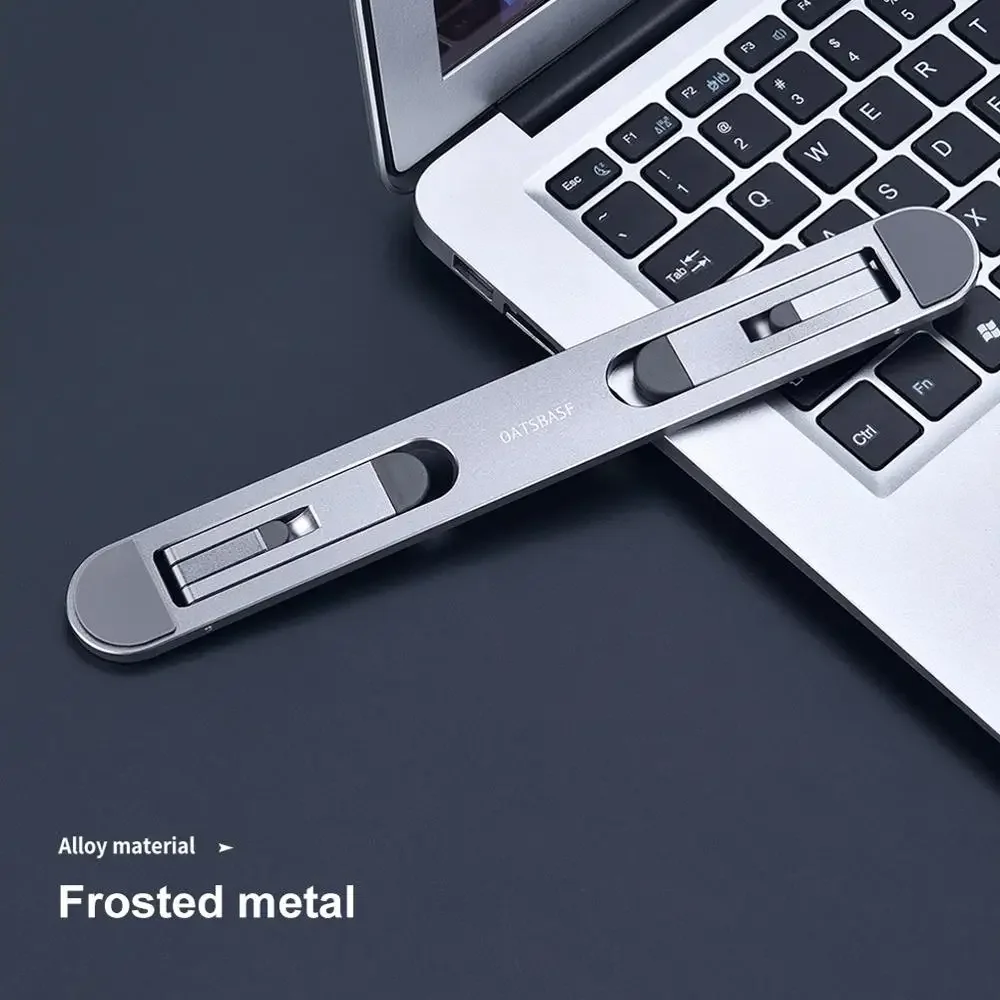 MacBook Air Pro 지원 태블릿 용 Oatsbasf 노트북 스탠드 휴대용 노트북 스탠드 미니 라이저 접이식 태블릿 홀더 냉각 마운트