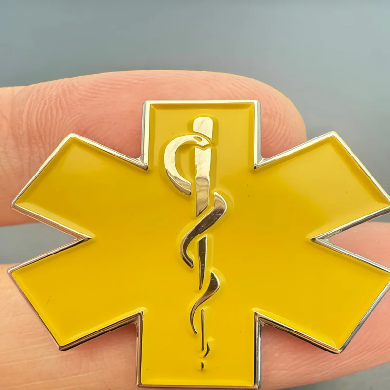 Nursing Amusing Flag Metal Soft Enamel Lapel Badge Pins Brooches