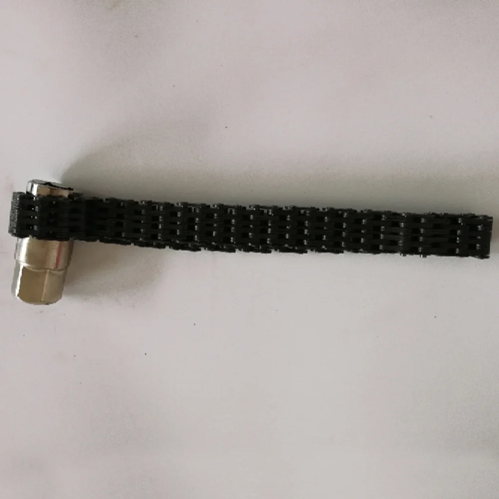 

Chain Oil Filter Adjustable Torque Wrench For Machine Car Maintenance Hardened Steel Ratcheting Wrench Tool