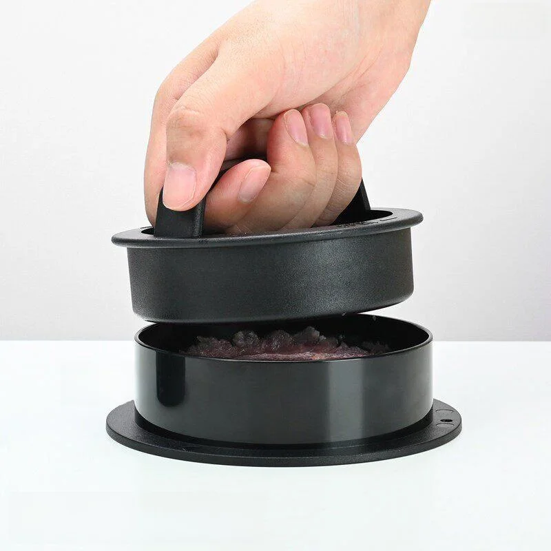 Baby Food Supplement Meat Patty Maker Home Use Pork Shrimp Meat Patty Press European Style Pure Color Eco Friendly Plastic
