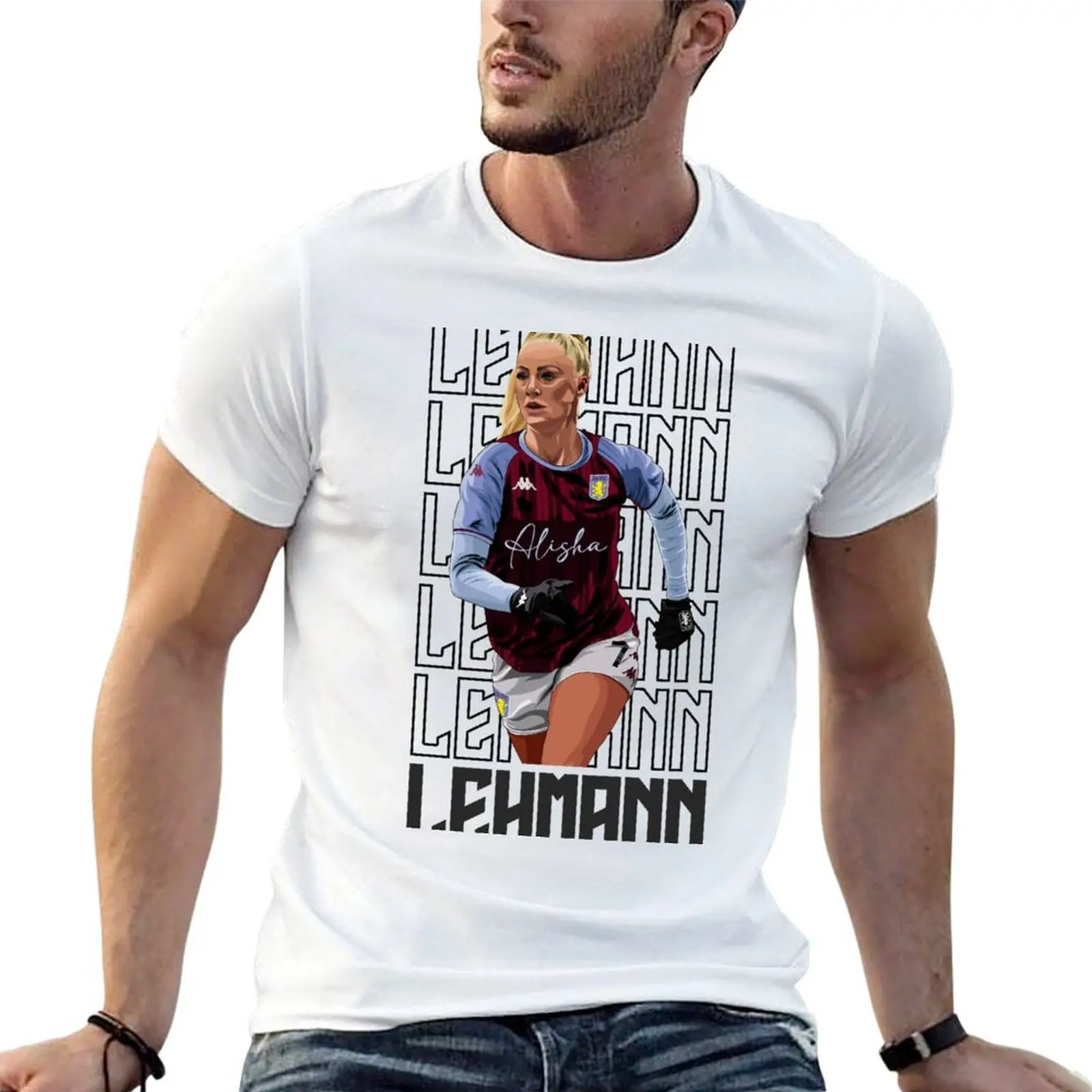 

Alisha Lehmann T-Shirt man t shirt designer man t shirt graphic T-Shirt