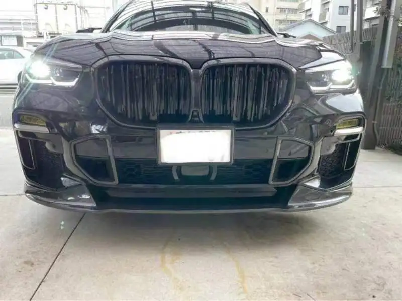 X5 G05 Carbon Fiber Bodykit LD Style Front Lip Bumper Air Ducts Fit For Bmw X5 G05 Sports 2019 2020 2021 2022 2023 G05 Diffuser