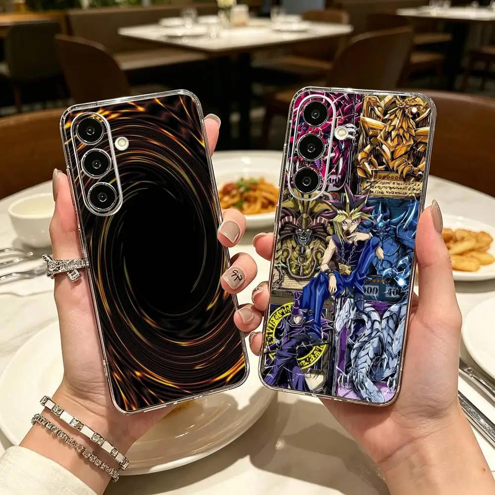 Card Yu-Gi-Oh Clear Phone Case for Samsung A71, A70, A52, A51, A40, A30, A20