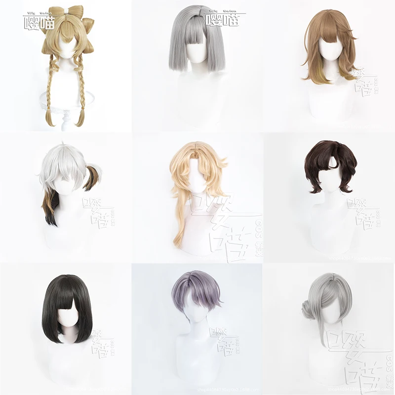 Game Reverse 1999 Sotheby Wig Heat Resistant Anime Vertin Synthetic Wig Medicine Pocket Mistletoe Mercuria Regulus Cosplay Wigs