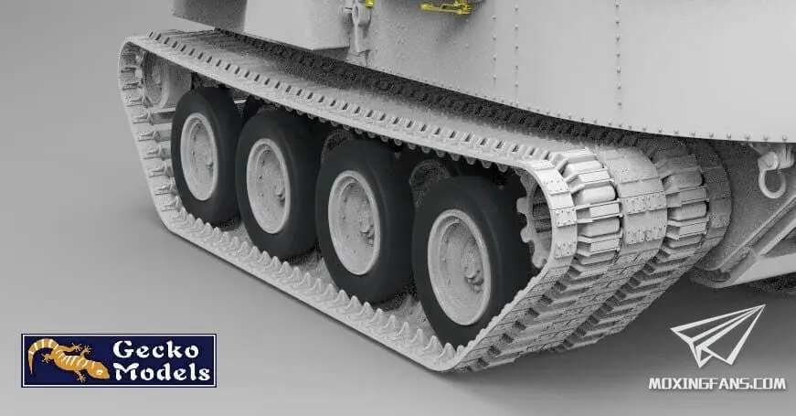 Gecko modelo 35GM0117 American M76 Otter Amphibious Transporter 1/35 Kit de modelo de ensamblaje de plástico
