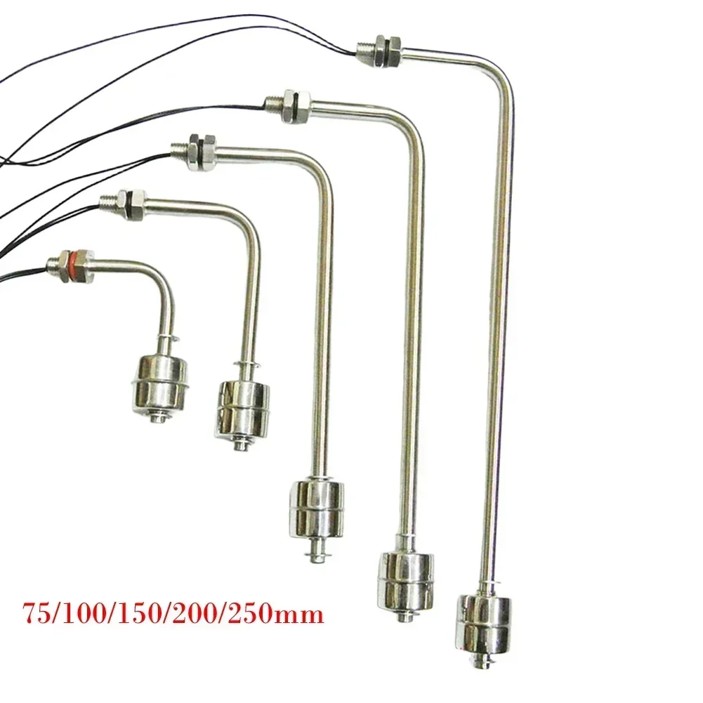 

Automatic Filling Stainless Steel Float Switch 304 Stainless Steel Float Switch Liquid Sensor Relay Compatible