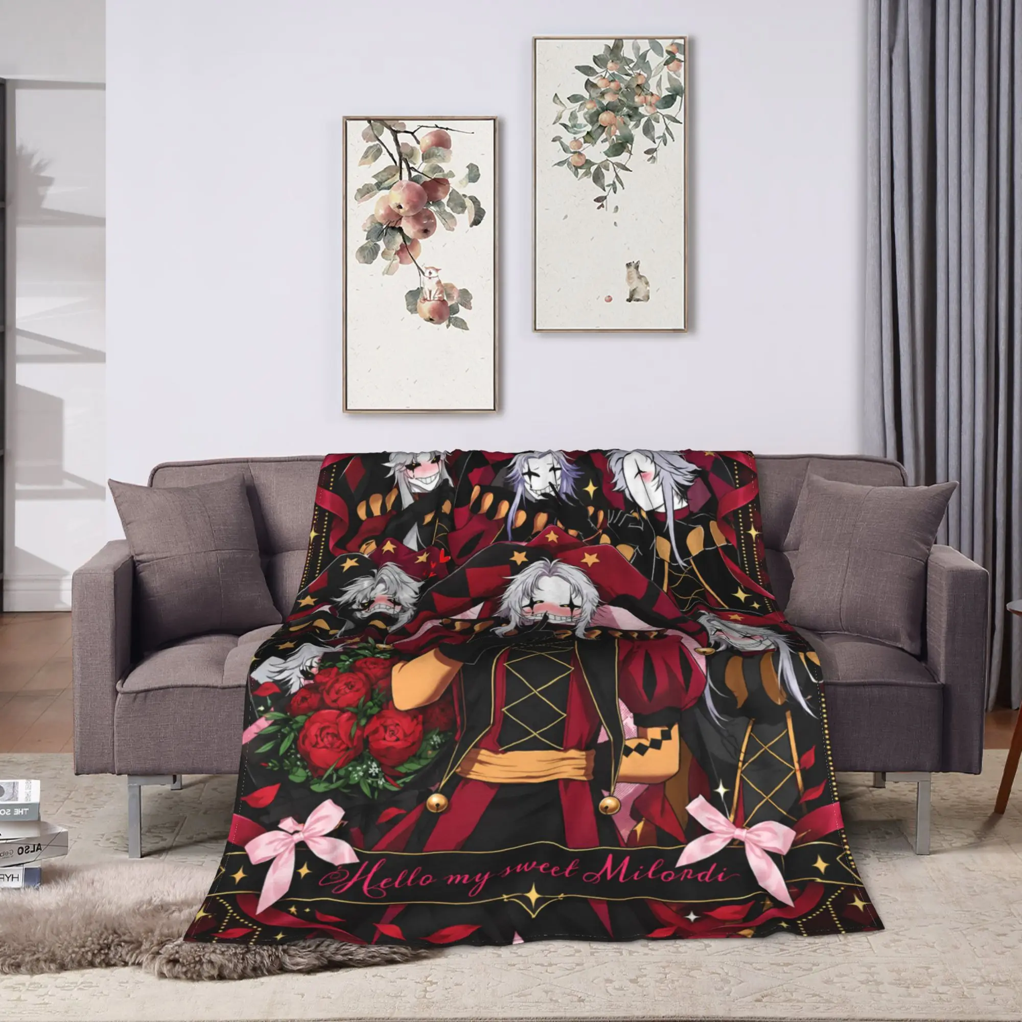 Super Soft Blanket Child Travel Freak Circus Group Portrait Bedding Throws  Flannel Bedspread For Bedroom Pattern Sofa Bed Cover