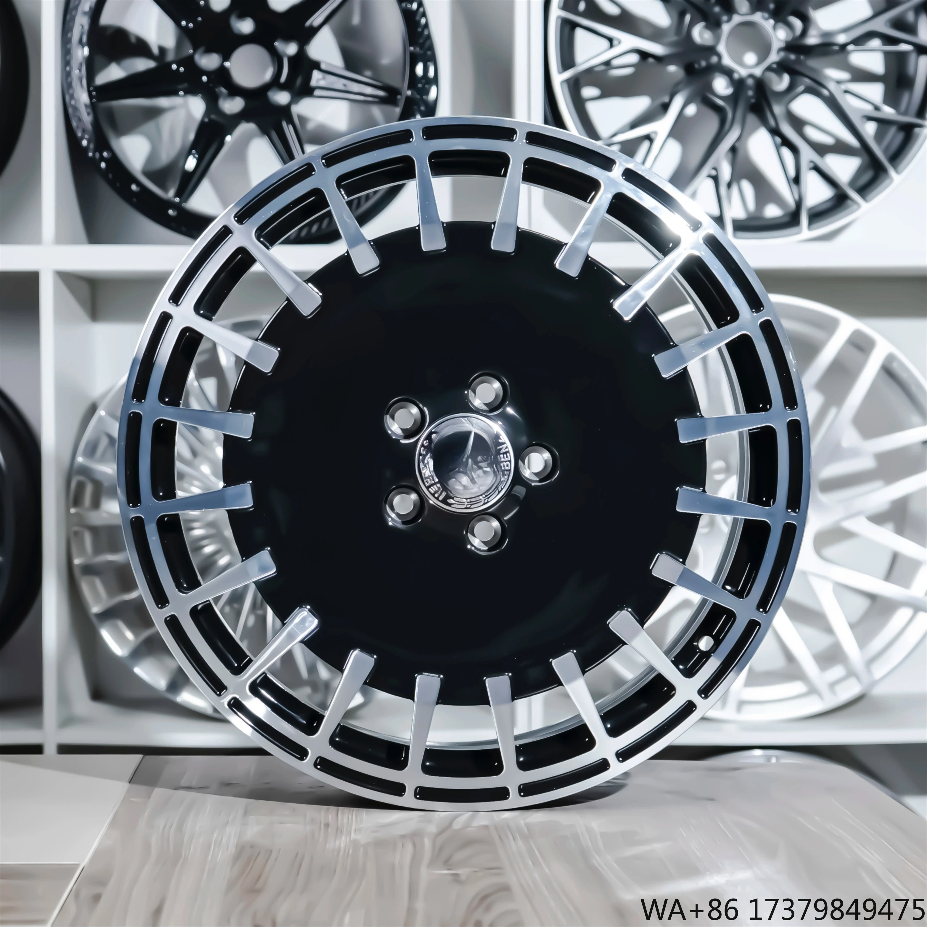 

PQ кованые 5*120.65 5*120 5*112 обработанные глянцево-черные легкосплавные кованые колеса для пассажирских автомобилей, диски для Mercedes Benz