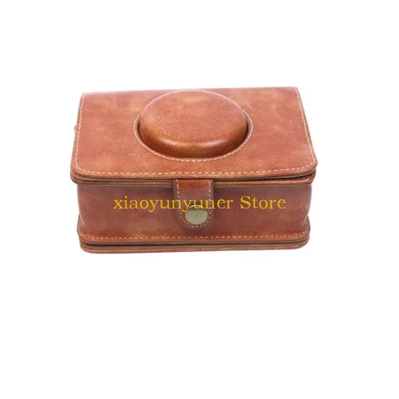 

P9JB Чехол для камеры Мягкий чехол из искусственной кожи для Mini EVO Сумка для камеры мгновенной пленки с плечевым ремнем