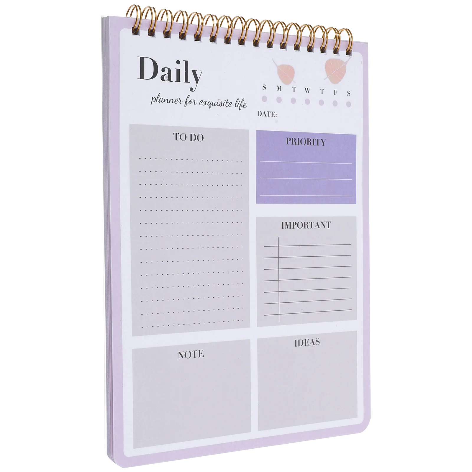 Notebook Smudge-free Planner Friend Schedule Notepad Efficient Gift Appointment Paper Date Daily Calendar Wish