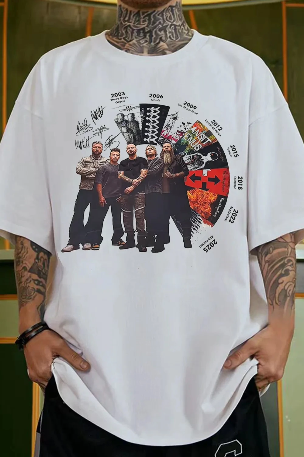 Summer Clothing Women Canada - Limitowana edycja 2026 Three Days Grace