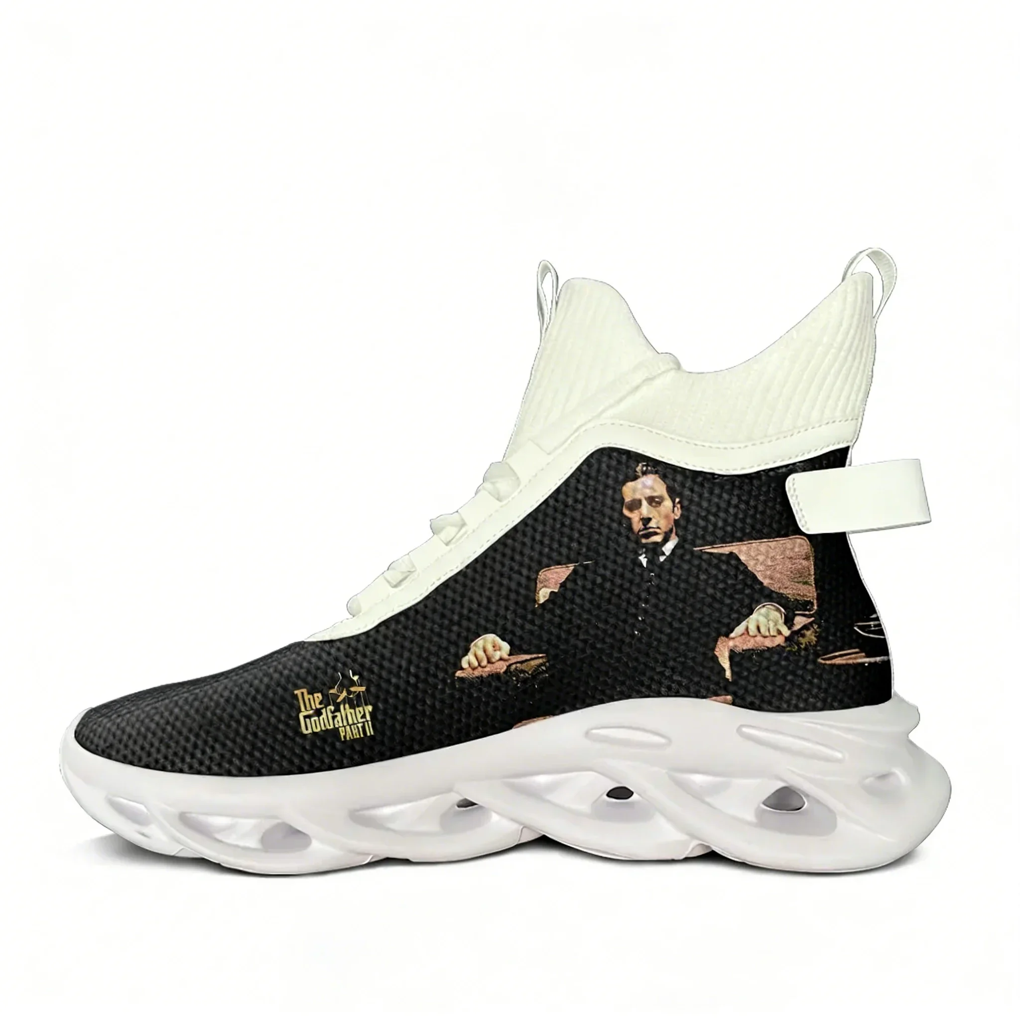 The Godfather Part II High Top Flats Sneakers Mens Womens Teenager Sneaker High Quality Personalized Casual Shoe Custom Shoes