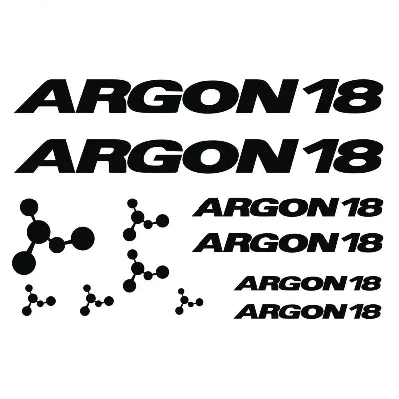 for ARGON 18 Cycling Mtb Road Racing Bike Frame Stickers Cycling Decoration Bike DIY Decals Protection Film KK 38cm*31cm