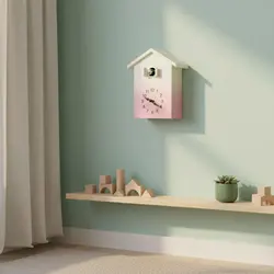 Reloj de pared cucú con diseño bonito para decoración del hogar