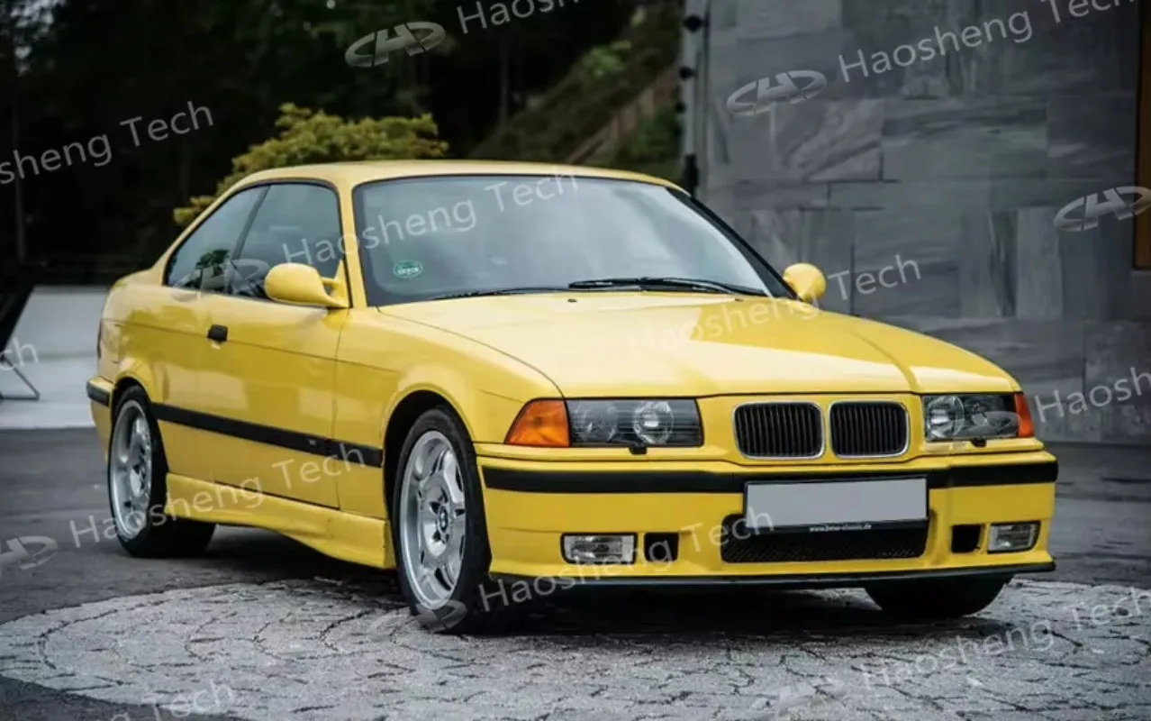 3 Series,For BMW 1991-1998,E36 M3 Bumper Body Kit,Plastic Car Parts,Including Front Bumper,Rear Bumper,Measuring Lining