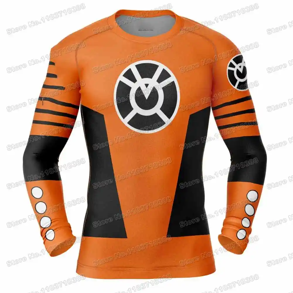 Comics Anime Rash Guards-Camiseta para surf, camisetas de playa, traje de baño, pantalones cortos de gimnasio para buceo, MMA BJJ, conjuntos de Fitness Jiu Jitsu para hombres