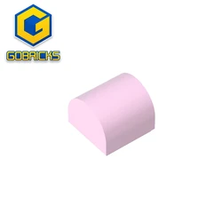 Gobricks GDS-M255 Slope, Curved 1 x 1 x 2/3 Double compatible with lego 49307 Assembles Building Blocks children's toys
