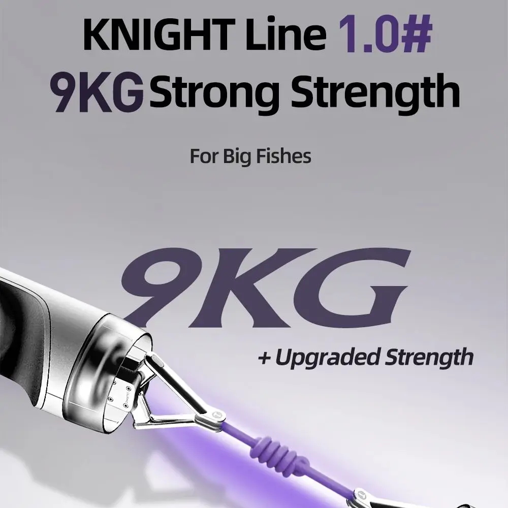 

HISTAR 1PC KNIGHT 0.3 # -6.0 # Леска рыболовная плетеная PE, 8-жильная, высокопрочная, 3.6-34 кг, 100 м, устойчивая к царапинам