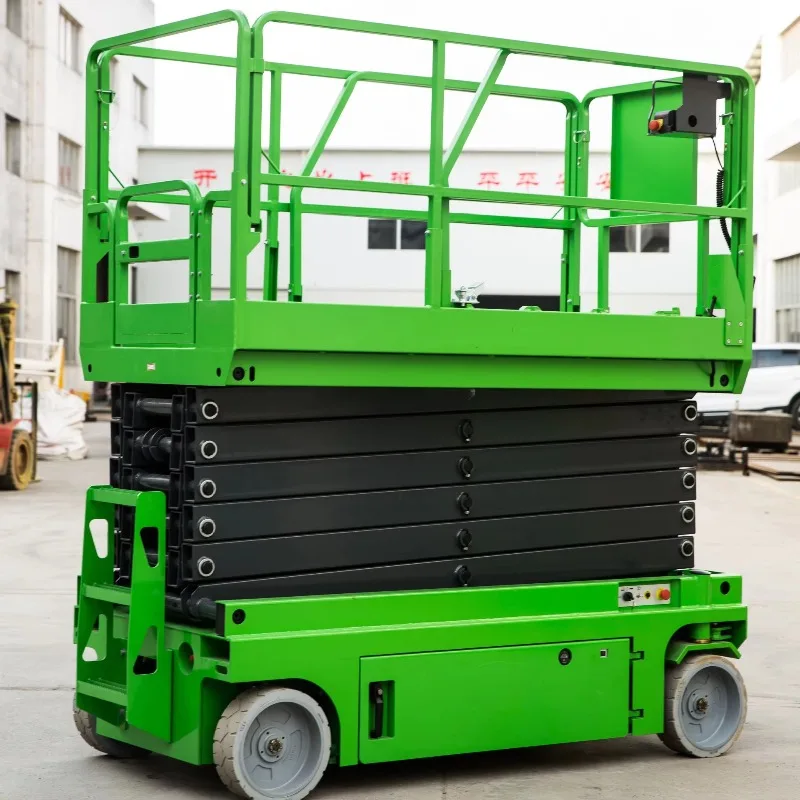 Industrial Hydraulic Scissor Lift Table Stationary Elevating Platform 1T 2T Warehouse Maintenance Cargo Elevator Hoist CE