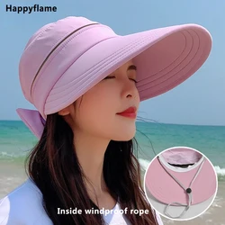 Chapeau d'été perfecCap pour femmes, haut avec fermeture éclair, chapeau africain, bien-être Cyng, anti-UV, chapeaux de soleil dames pliable, casquettes à visière à grand bord