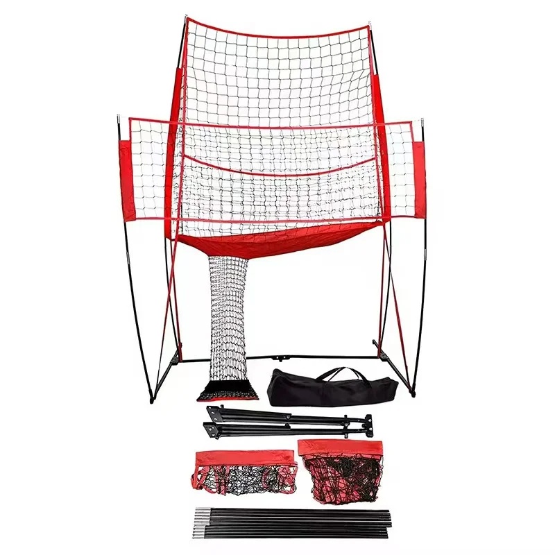 Prezzo di fabbrica Attrezzatura per l'allenamento di pallavolo Pratica stazione netta Telaio stile arco 11 * 8 FT