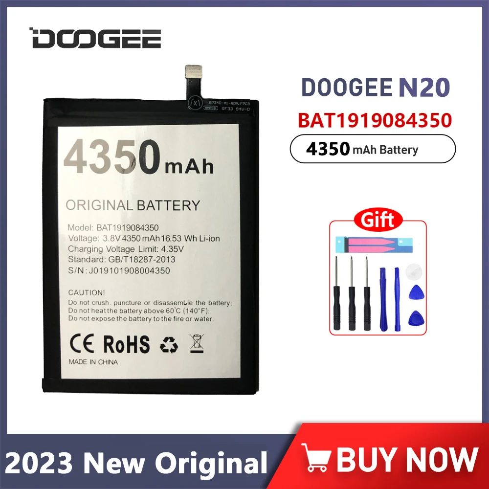 Doogee Battery For DOOGEE S30 S50 S55 S60 S70 S95 N20 X55 X60 X90 Y 6 7 8 BL5000 BL5500 BL7000 BL9000 BL12000 2023 New