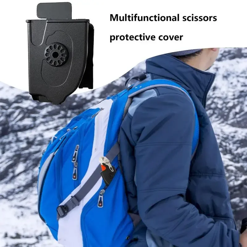 Portable Rescue Scissors Sheath Holster Raptor Shears Holder Case Practical Medical Trauma Scissors Scabbard Holder for Camping
