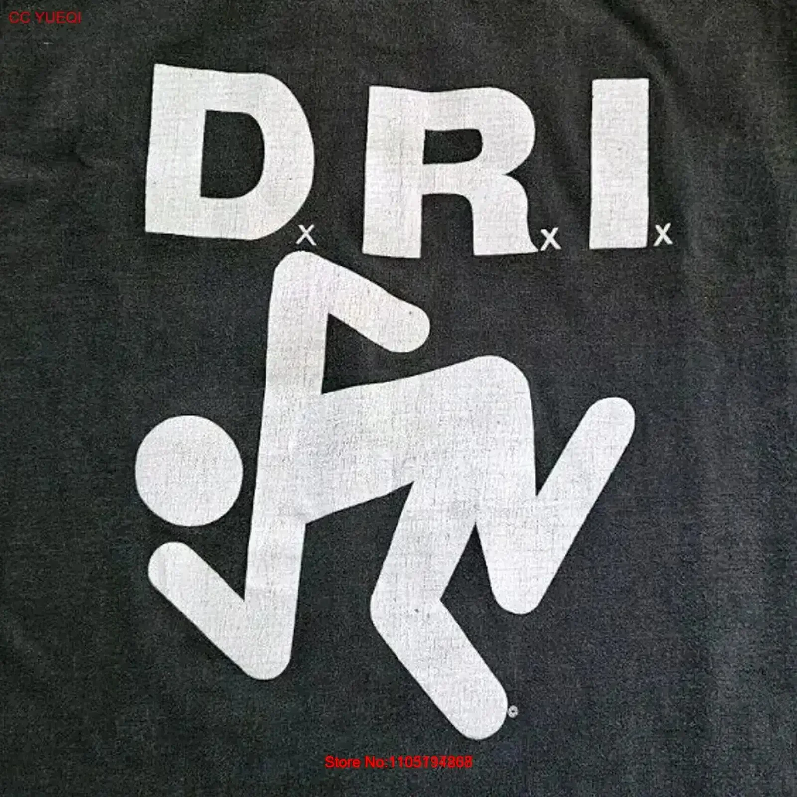 

Vintage 80s 90s DRI Dirty Rotten Imbeciles Hardcore Punk T Shirt XL Washed Casual Breathable homme fashion vintage Washed
