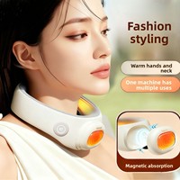 2025 New magnetic hand warmer, heating scarves, 2-in-1 USB charging, for cervical hot compress